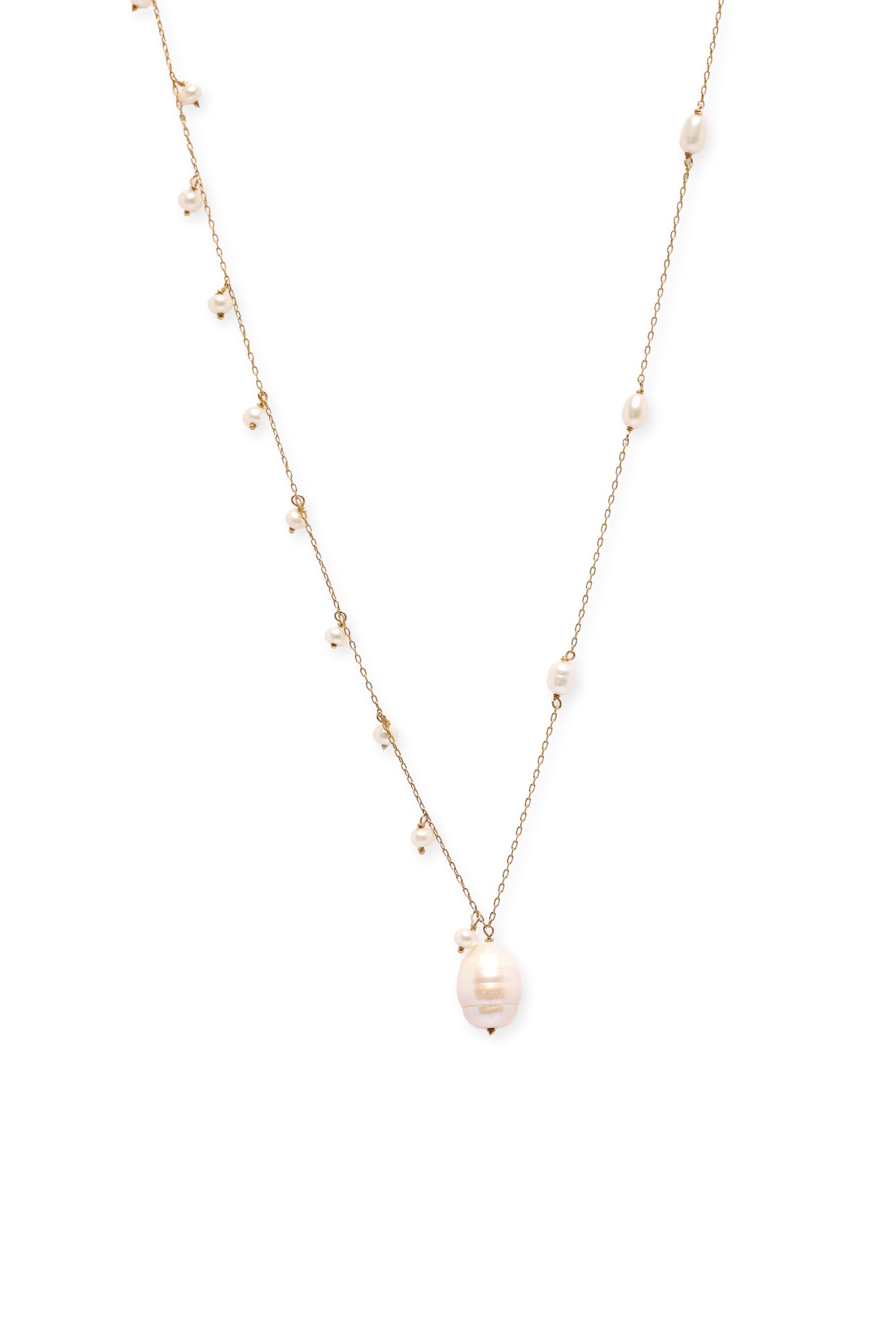 Livia Necklace - Freshwater Pearls