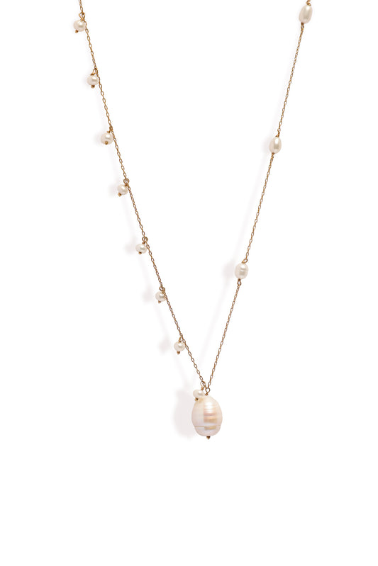 Livia Necklace - Freshwater Pearls
