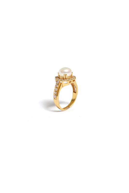 Irina Ring - Freshwater Pearl